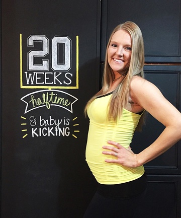 живот на 20 неделе беременности