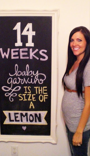 живот в 14 недель беременности