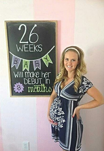 беременный живот в 26 недель