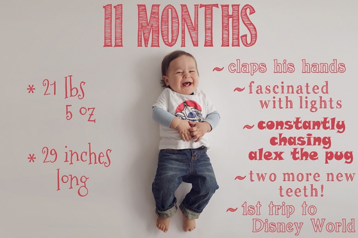 мальчик в одиннадцать месяцев
